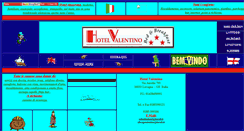 Desktop Screenshot of albergovalentino.it